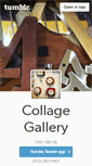 Mobile Screenshot of collage-gallery.com